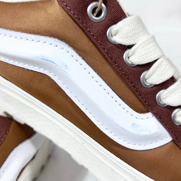 Vans Off The Wall Knu Skool MTE-1 LX Sneaker Shoes Men 10 Women 11.5 Brown - Picture 8 of 11